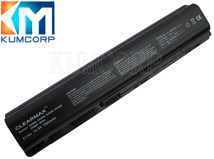 惠普笔记本电池 Pavilion dv9000 14.8V 6600mAh